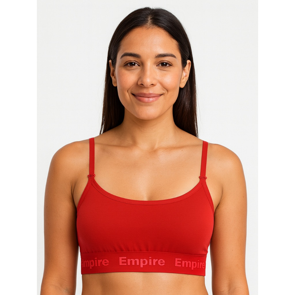 Kit 4 Top Feminino Forrado de Microfibra Sutiã Sem Bojo Top Fitness Adulto Juvenil