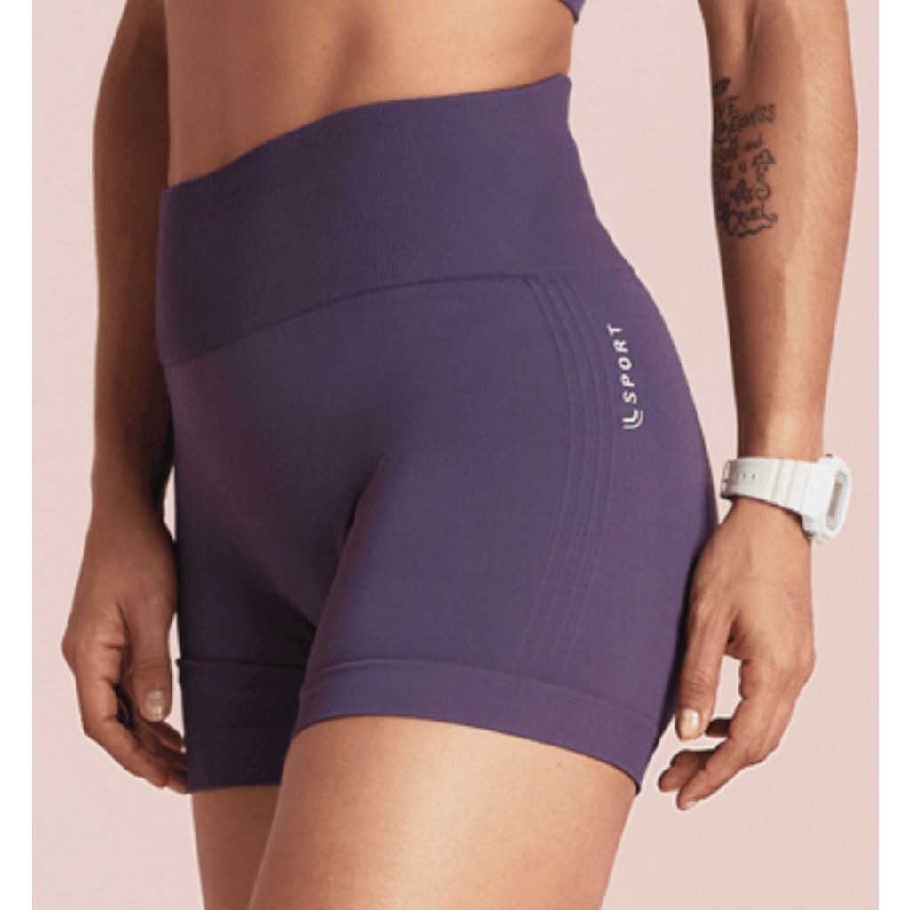 Short Feminino Lupo Sem Costura Com Silicone no Cós Original